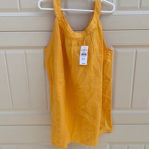 The Loft Outlet yellow top XS NWT